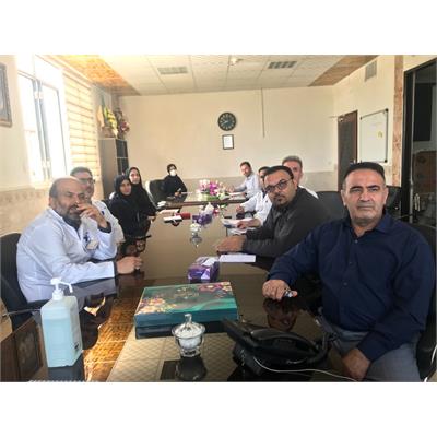 برگزاری جلسه کمیته بحران در بیمارستان امام علی(ع)