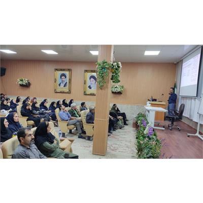برگزاری کارگاه یک روزه تازه های درمان،مراقبت و اصلاح سبک زندگی در بیماری فشار خون در بیمارستان امام علی(ع) کرمانشاه
